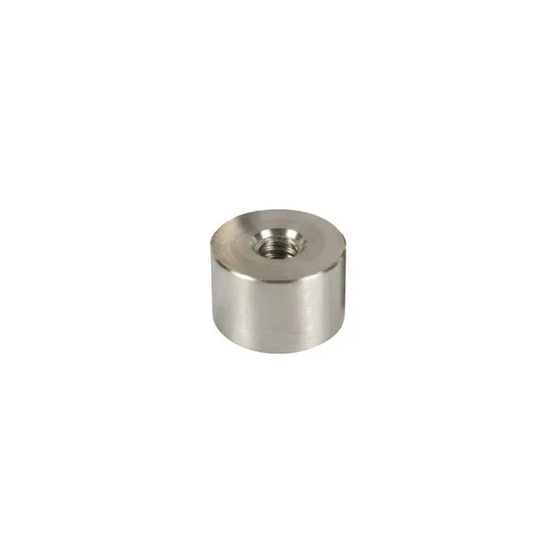 0.75-Inch-Tall Brushed Stainless Steel Standoff Base – 1.5-Inch Diameter 1