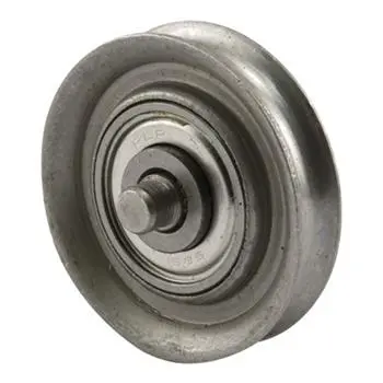 1-1/2" Diameter × 5/16" Wide Stainless Steel Ball Bearing Roller For Sliding Glass Doors 1