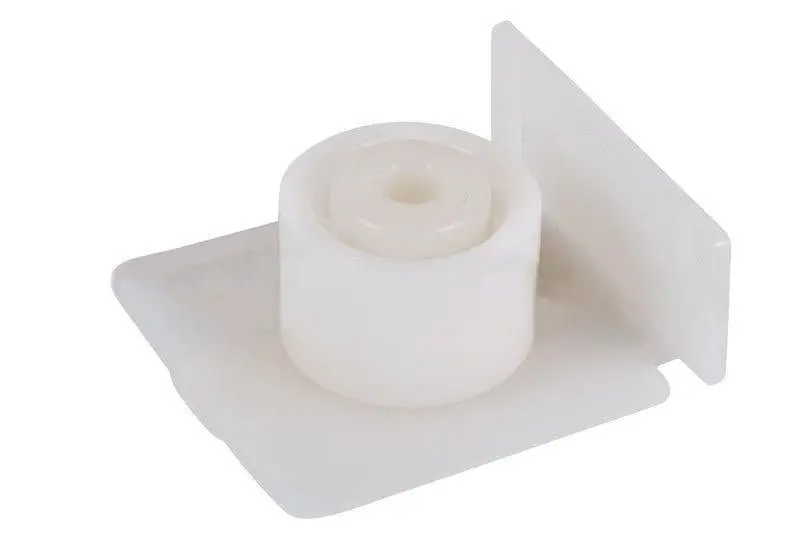 1/2" White Plastic Coil Holder For Sliding Windows – Balance System Housing Component 1