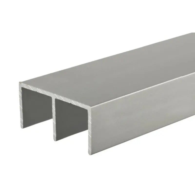 1-3/16" Clear Anodized Upper Track For Showcase Systems 1