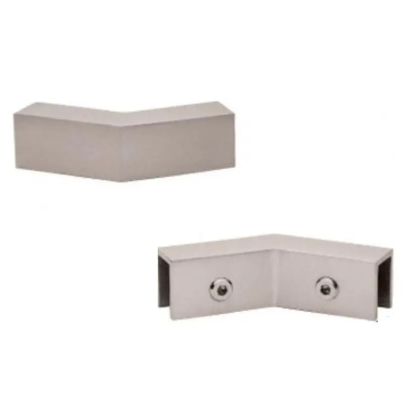 135° Sleeve-Over Glass Clamp For Curved Or Angled Applications 1