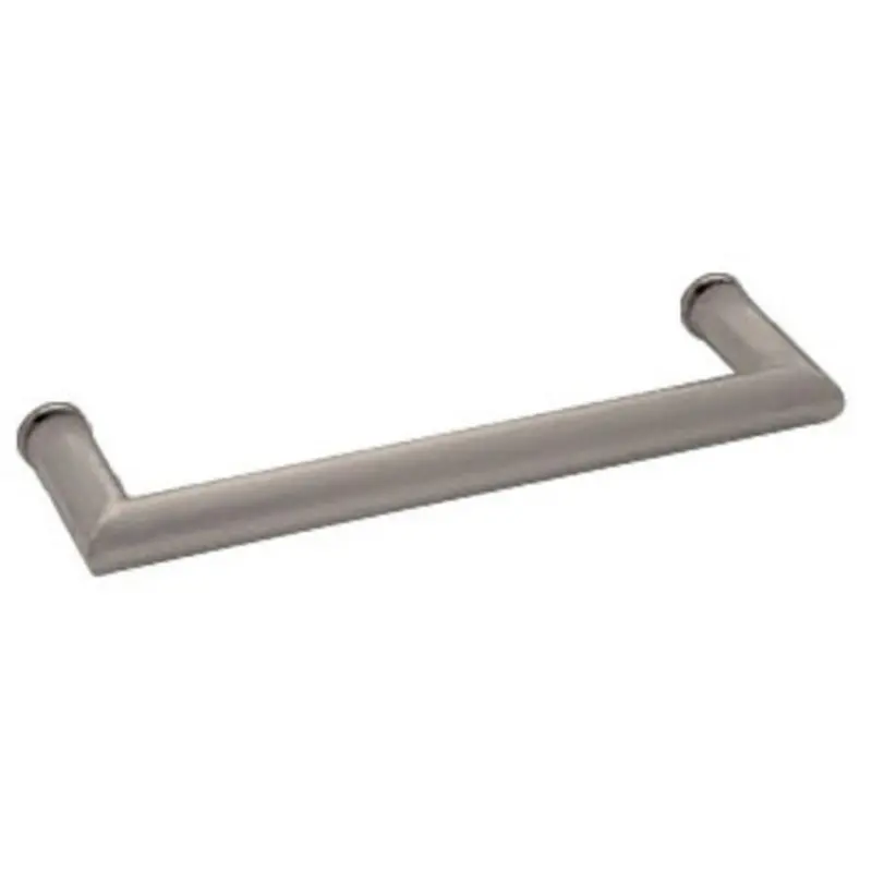 18-Inch Mitered Round-Tube Single-Sided Shower Door Towel Bar 1