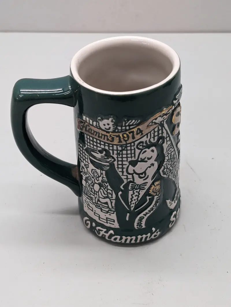 1974 Hamm’S Beer Stein — St. Patrick’S Day Commemorative, 20 Oz (½ Liter) 1