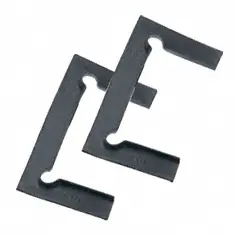 2.5Mm Vienna Hinge Gasket Set – Fits 5/16" (8Mm) Shower Door Glass 1
