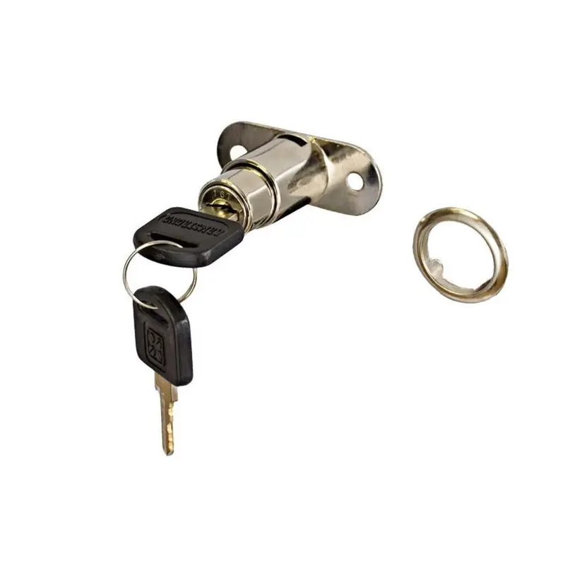 2" Track-Mount Plunger Lock For Showcase Cabinets And Display Units 1