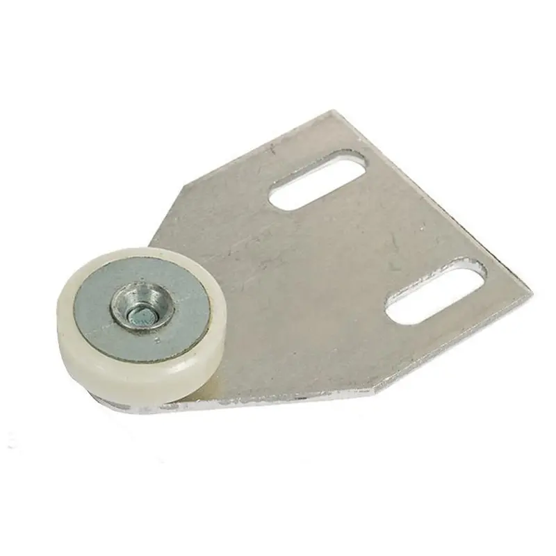 3/4" Nylon Ball Bearing Flat-Edge Roller For Sliding Shower Doors 1