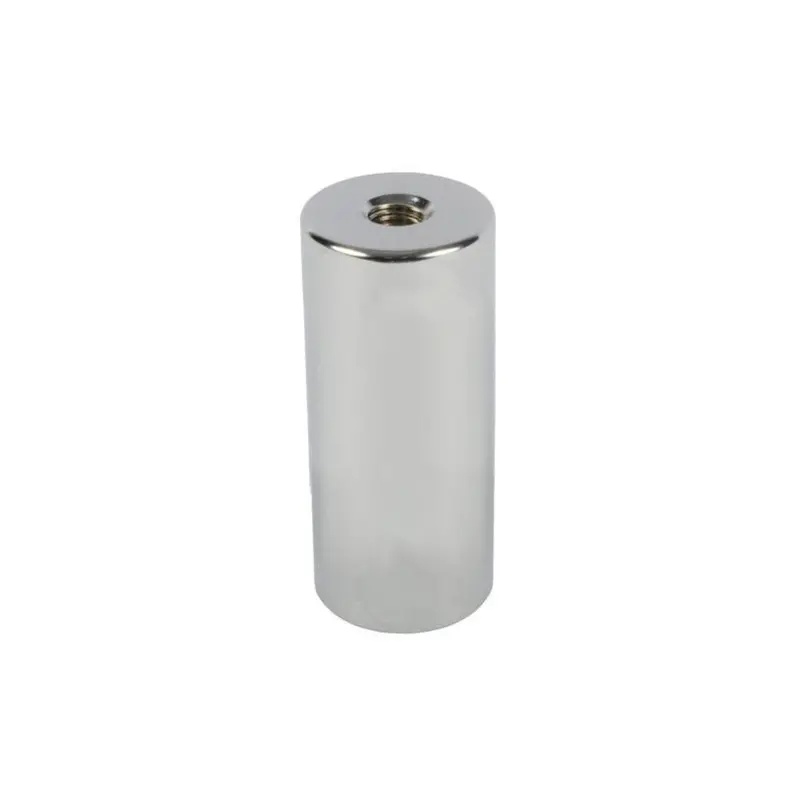 3-Inch Tall Satin Chrome Standoff Base – 1.25-Inch Diameter 1