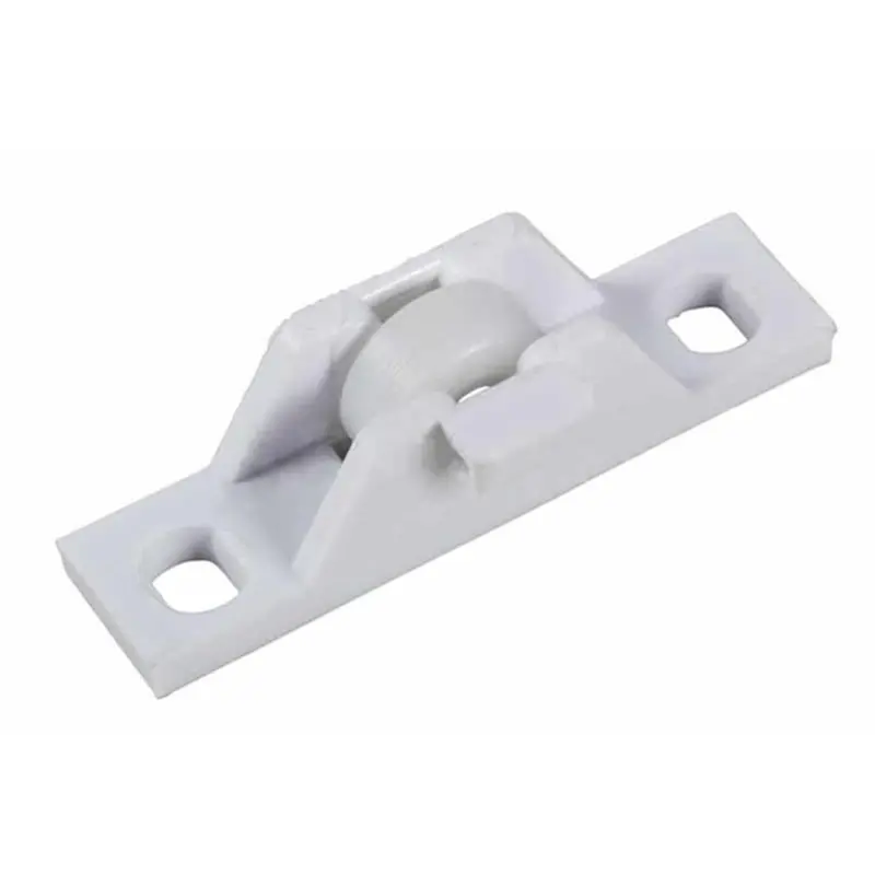 7/16" Flat Nylon Roller Assembly For Sliding Windows 1