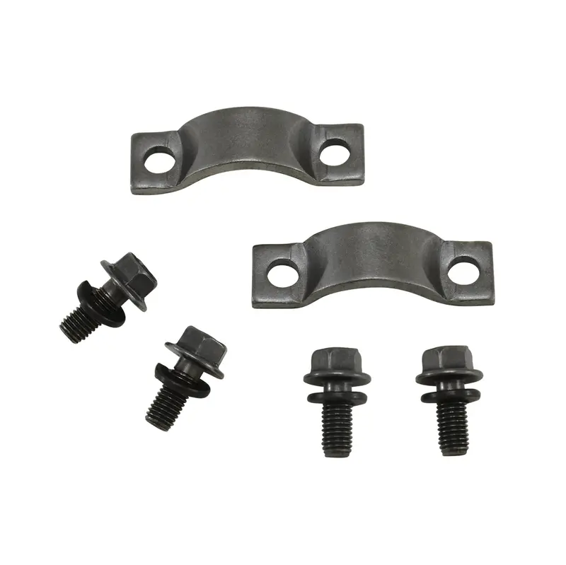 7260 U-Joint Strap Kit With Bolts — Compatible With Small Chrysler Axles (7.25–9.25-Inch) 1
