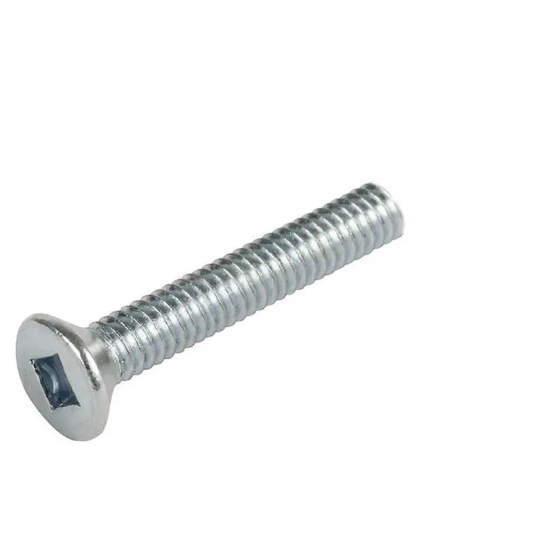 8-32 Flat Head Steel Machine Screws – 2" Length (Pack Of 100) 1
