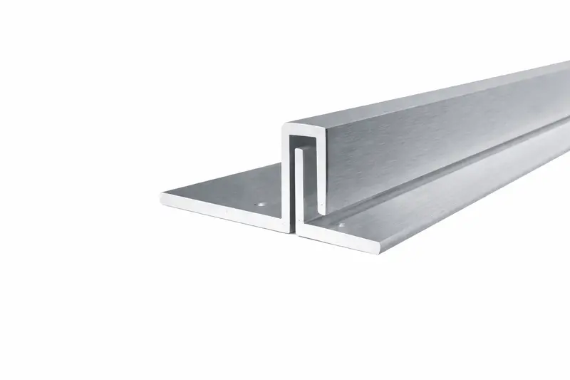 82" Aluminum Full-Length Interlocking Steel Astragal – Outswing Door Edge Reinforcement 1