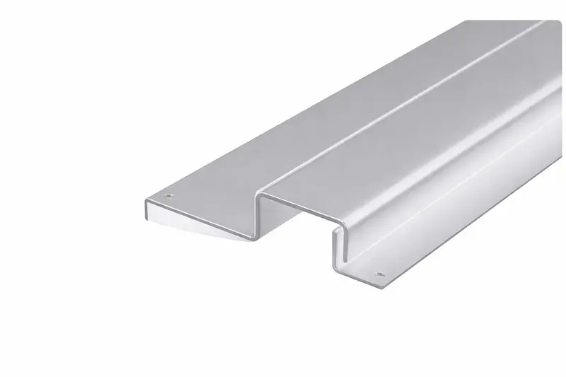 82" Aluminum Two-Piece Interlocking Steel Astragal Set – Full-Door Security Edge Protection 1