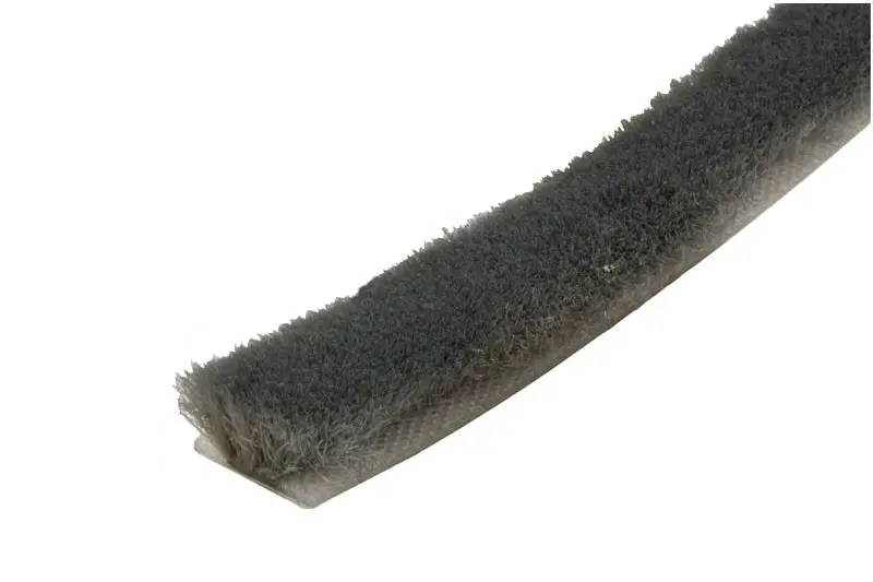 Adhesive Pile Weatherstrip For Commercial Doors – 7/16" Backing 1