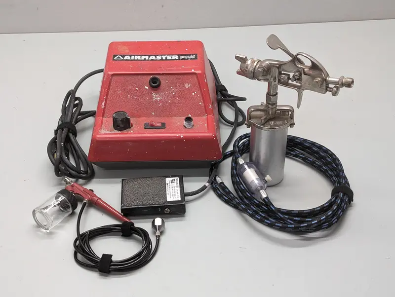 Airmaster By Kopykake C3000 Airbrush System — Compressor, Detail Gun, And Paint Sprayer 1