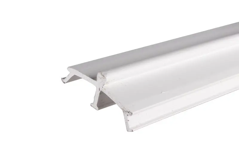 All Weather Windows White 8-Foot Sill Track – Replacement Door Track System 1