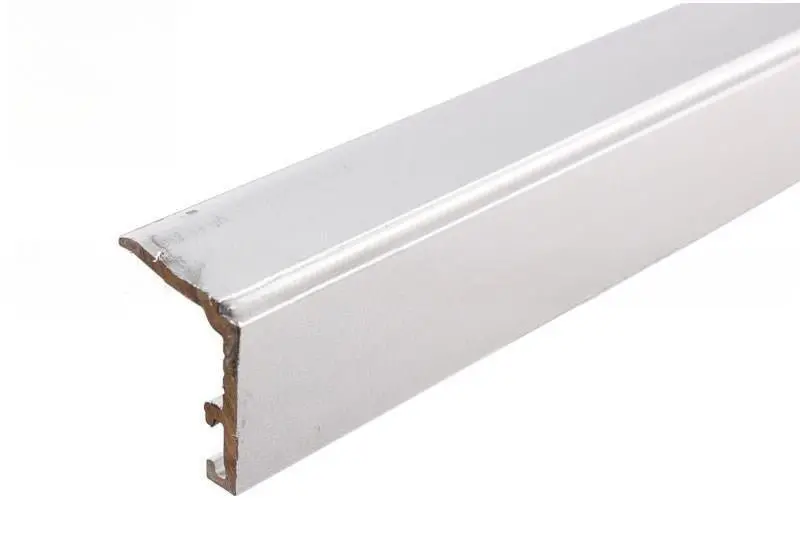 Alumicor Double Glazing Stop – Clear Anodized 11' Aluminum Glass Retainer For Modern Facades 1