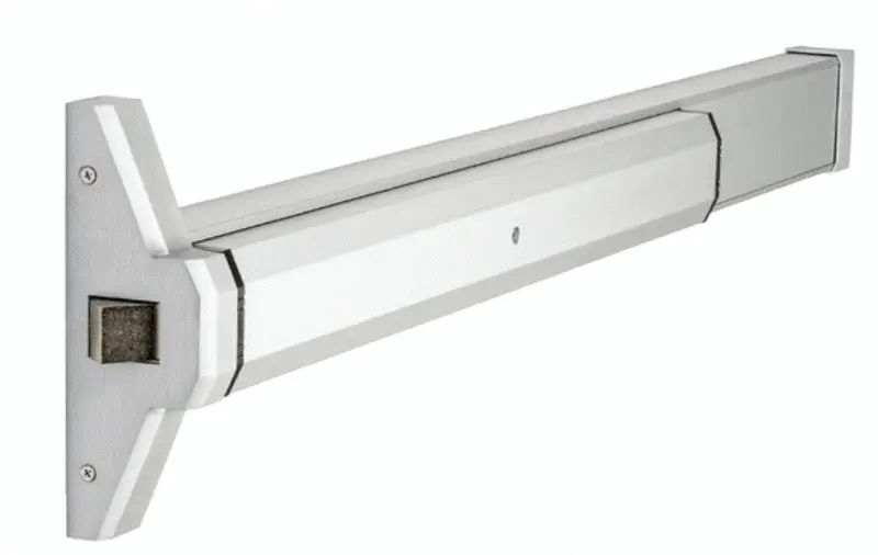 Aluminum Narrow-Profile Exit Device For High-Traffic Commercial Doors 1