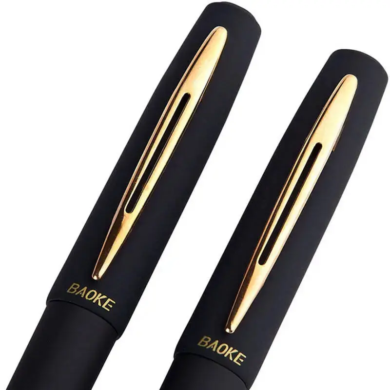 Baoke 12-Pack Frosted Gel Refills – High-Capacity 0.5/0.7/1.0Mm Black Ink Pens For School & Office 1