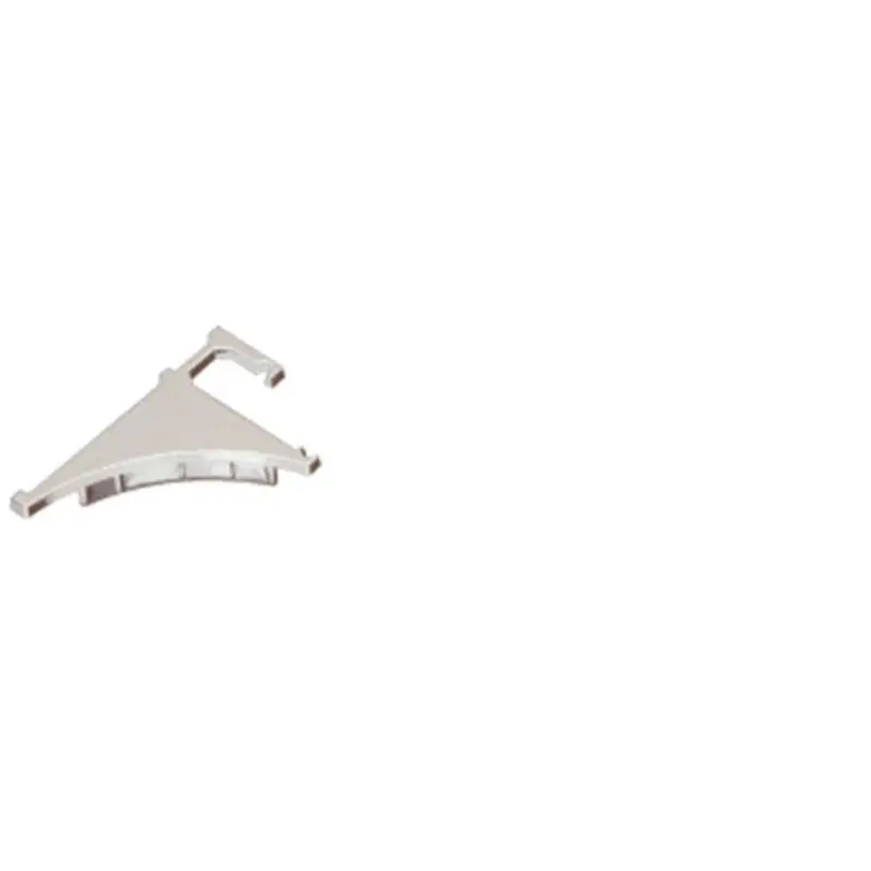 Bath Shelving End Cap – Precision-Fit For 1/4" Aluminum Extrusion Profiles 1