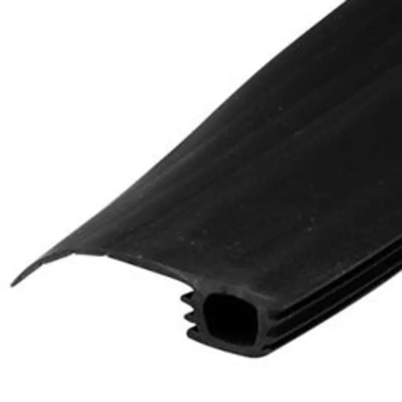 Black Adjustable Vinyl Bug Strip For Sliding Screen Doors (7/8"–1-7/16") 1