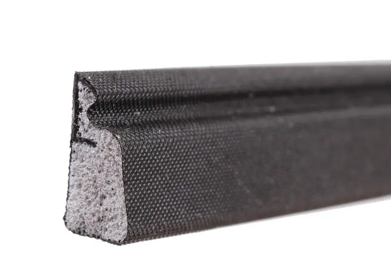 Black Foam-Tite Kerf Weatherstripping For Energy-Efficient Windows 1