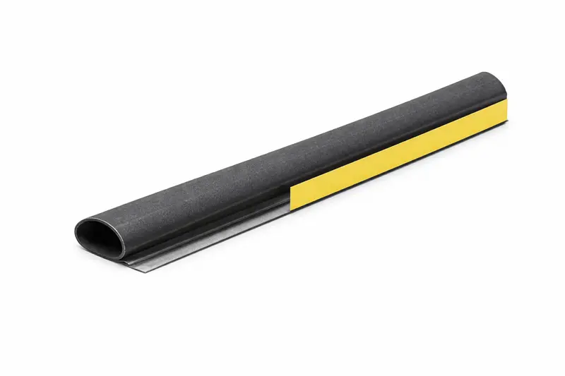 Black Self-Adhesive Bulb Weatherstrip – 500-Foot Roll For Doors And Windows 1