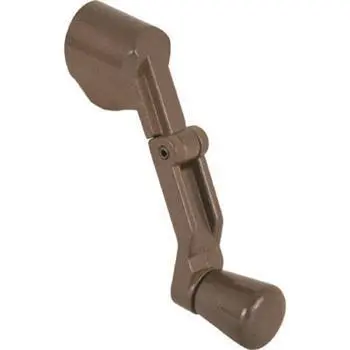 Brown Folding Crank Handle – Compatible With Casement & Awning Windows 1