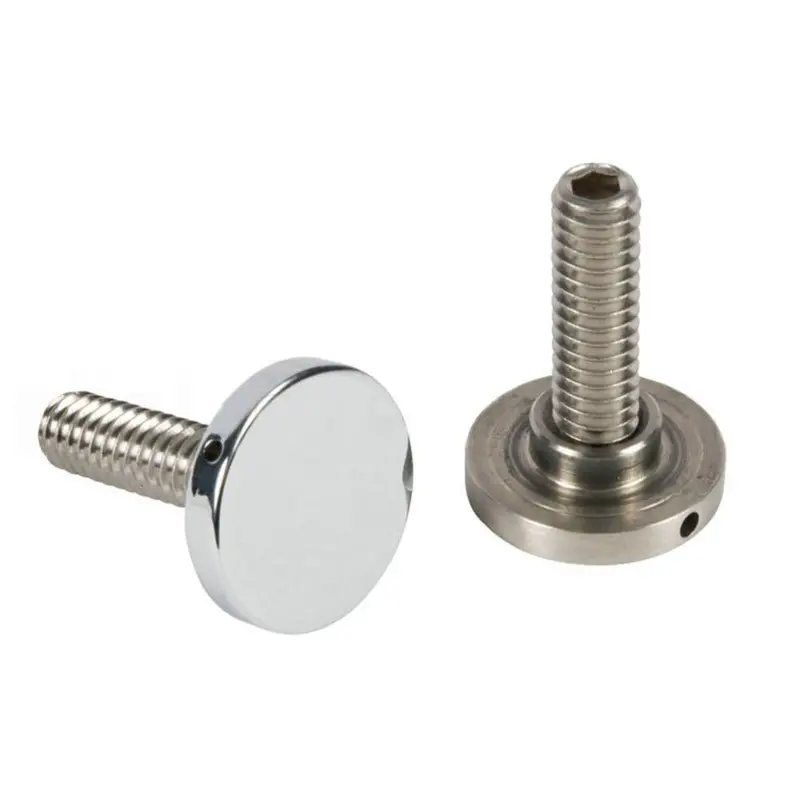 Brushed Stainless Standoff Cap – 3/4" Diameter 1