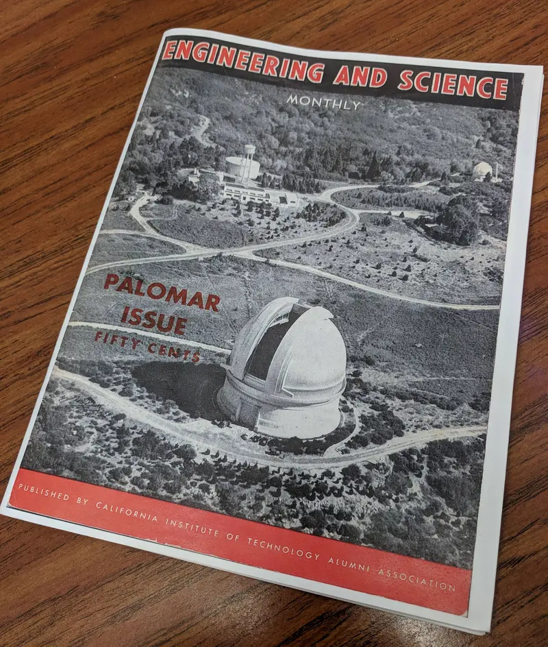 Building The 200-Inch Palomar Telescope – 1948 Dedication Issue Booklet 1