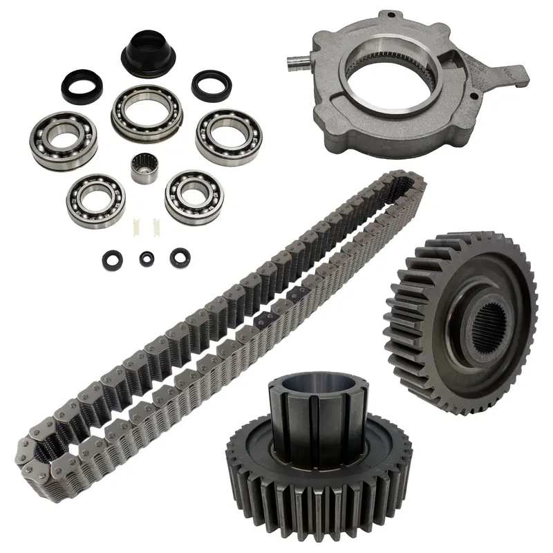 Bw4446/Bw4447 Transfer Case Rebuild Kit With Bearings, Seals, Chain, Sprockets, And Pump 1
