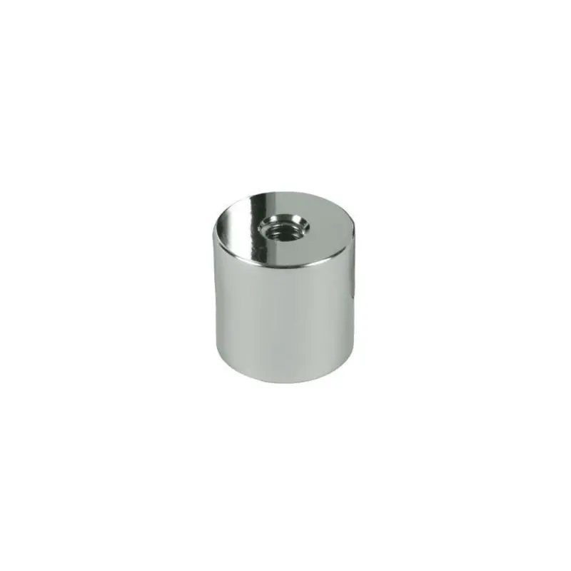 Chrome Standoff Base – 1-1/4" Diameter, 1-1/2" Height 1