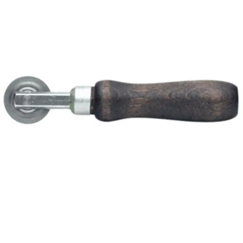Concave-Edge Screen Spline Roller Tool – Steel Handle With 1-1/2" X 3/32" Wheel 1
