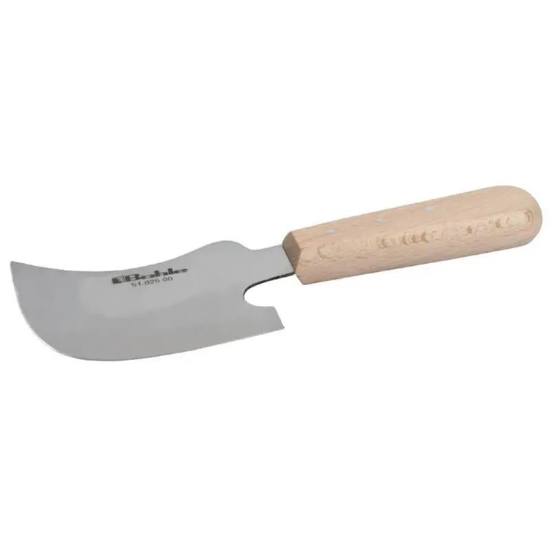 Crescent-Shaped Lead Putty Knife With 4" Professional-Grade Blade 1