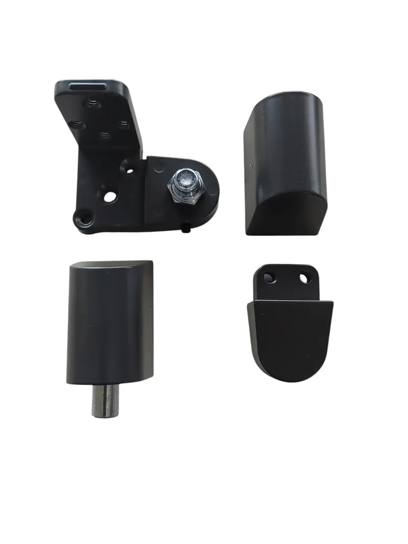 Dark Bronze Left-Hand Flush-Mount Offset Pivot Set For Commercial Doors 1