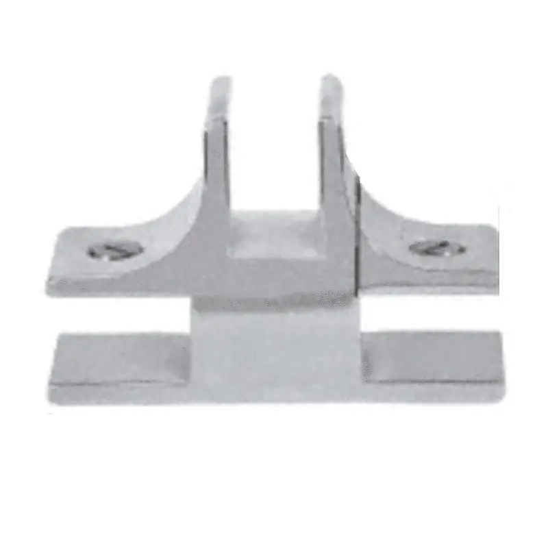 Deluxe 3-Way 90° Glass Furniture Connector – 1-1/2" Long, Fits 3/4" Glass 1