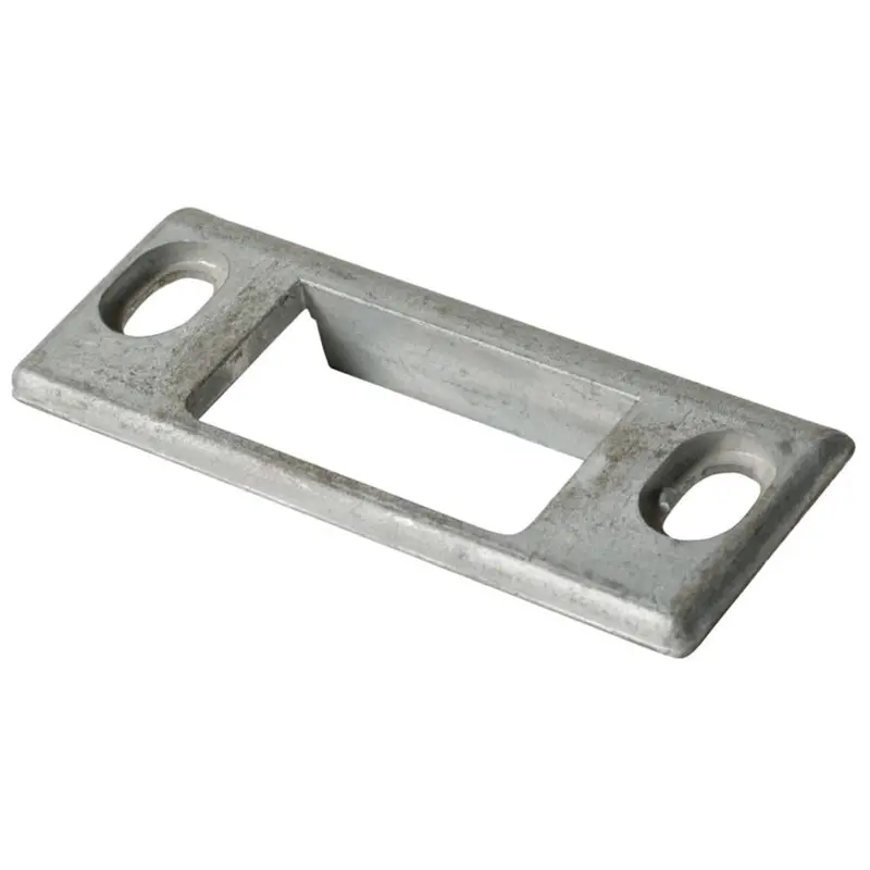 Die-Cast Commercial Door Strike Plate – Heavy-Duty Security Mount 1