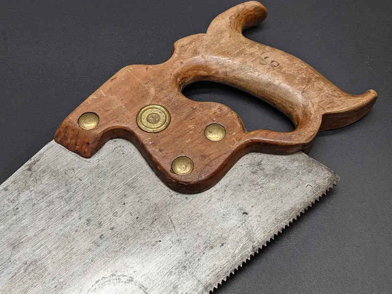 Disston D-8 Handsaw – Pre-1928 Forged Steel Blade, Collector’S Grade 1