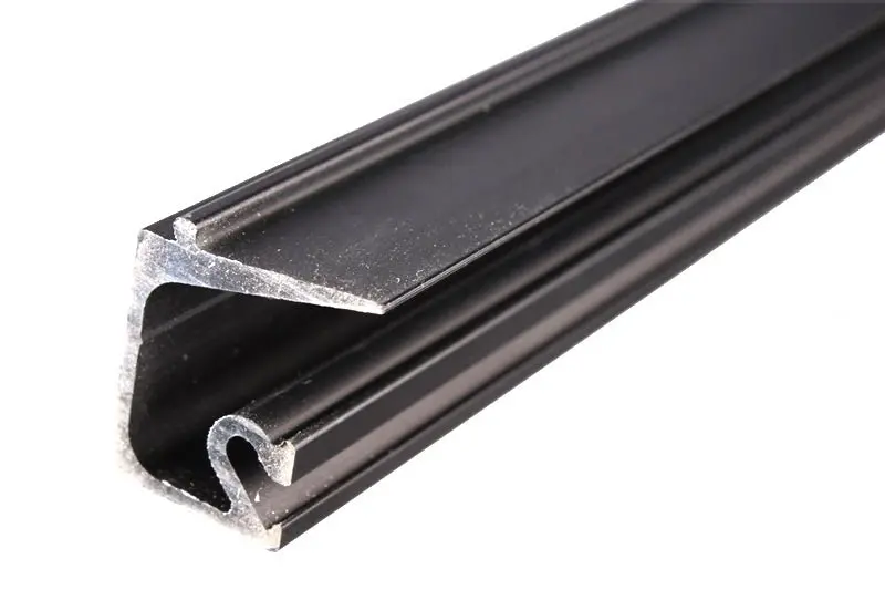 Dorland Bronze Anodized Single Glazing Stop – Lightweight Frame-Mounted Retainer 1