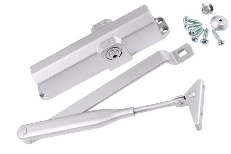 Dormakaba® Residential Surface Mount Door Closer #4 – Aluminum Closer With Customizable Closing Speed And Latch Action 1