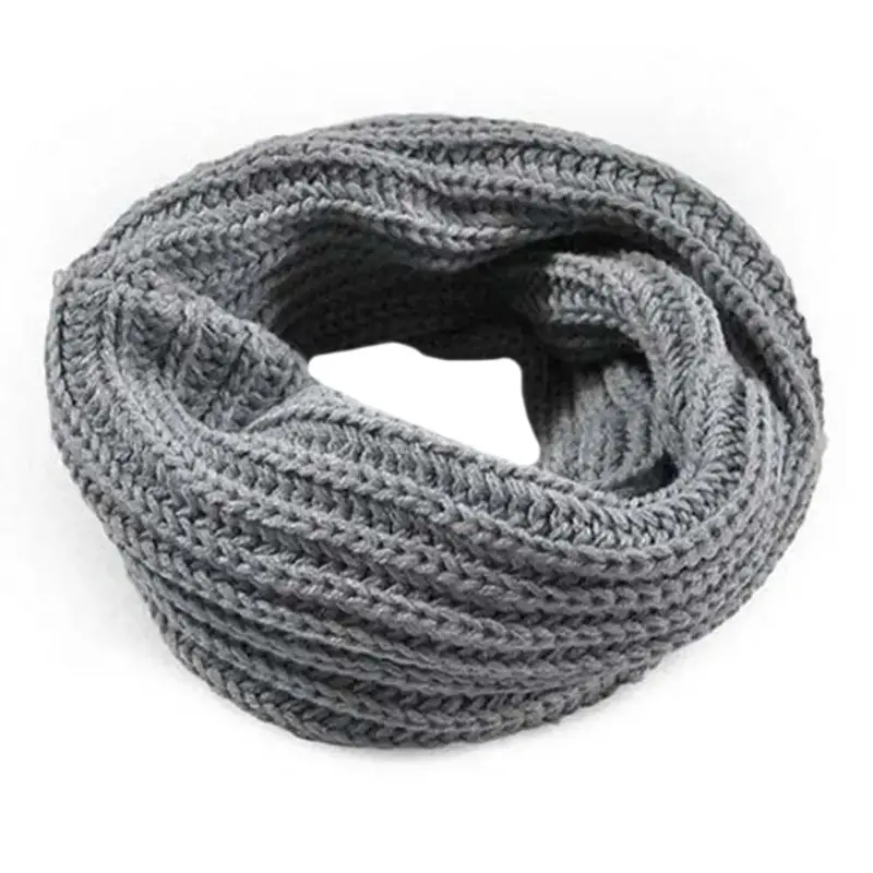 Hand-Knitted Wool Neck Warmer – Cozy Ring Scarf Wrap For Winter Gifting And Everyday Layering 7