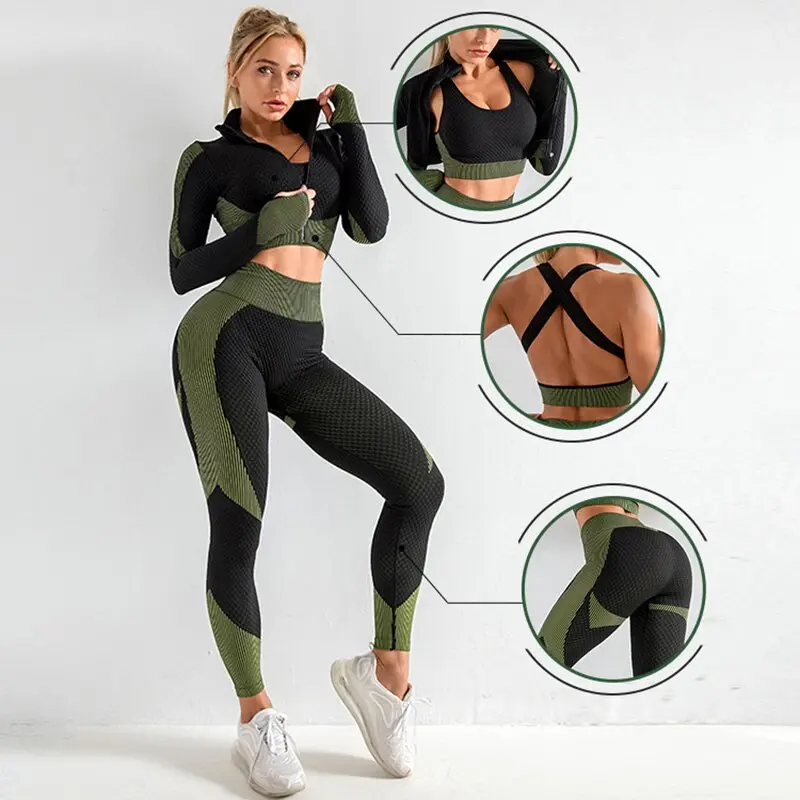 High-Waisted Performance Leggings For Sportswear And Active Wear 1