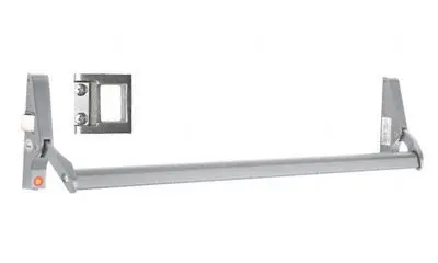 Jackson® 10 Series 48" Satin Aluminum Rim-Mount Panic Device – Lh Reverse Bevel, S-Strike 1