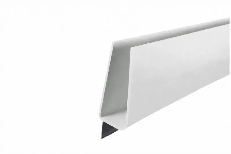 Larson White Storm Door Sweep – 35" Rubber-Seal Replacement Bottom Sweep, 1" Height 1