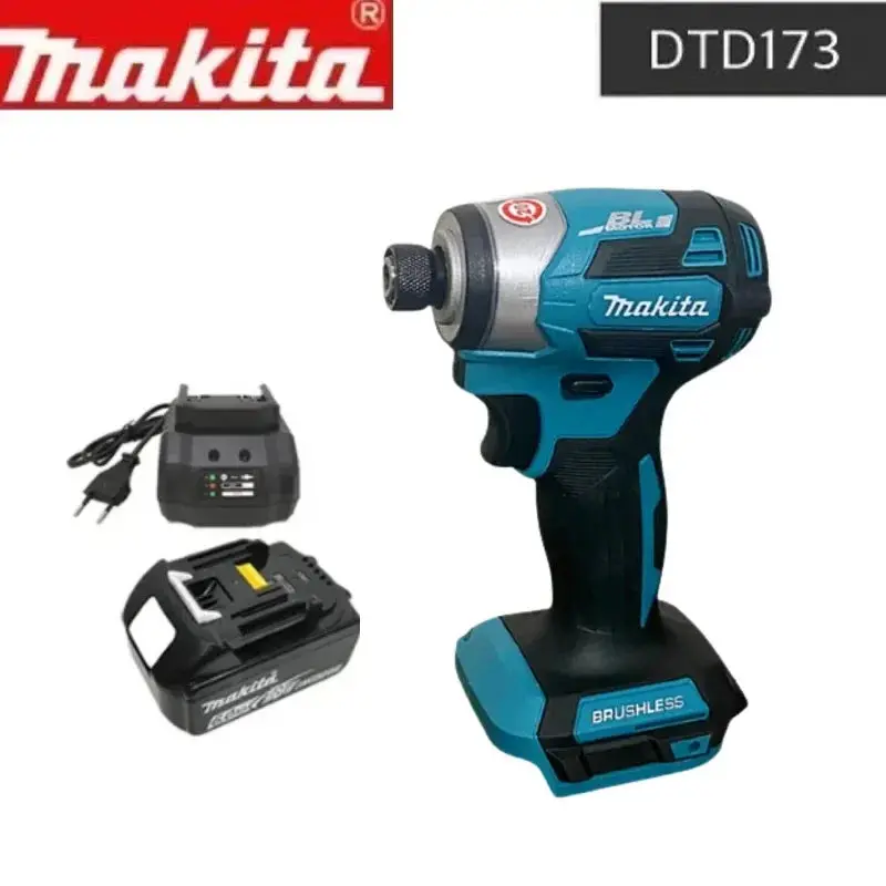 Makita Dtd173 Cordless Screwdriver – Compact Rechargeable Drill For Diy & Construction 1