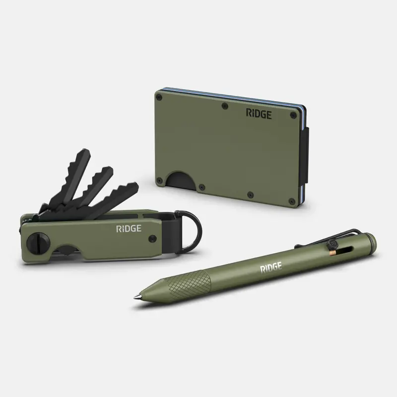 Matte Olive Daily Writer Kit For Everyday Use 1