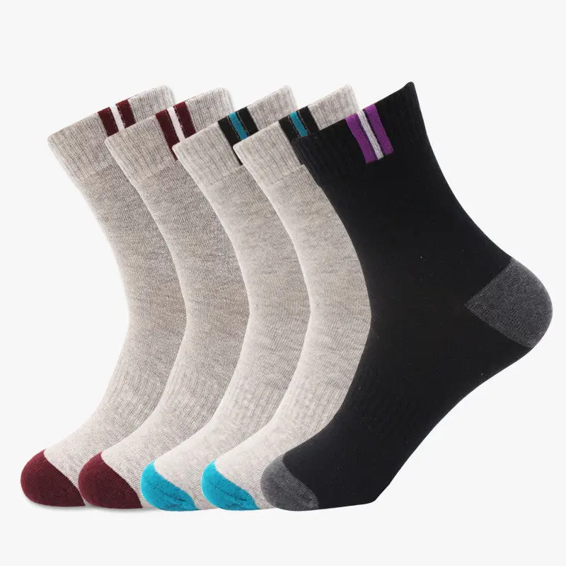 Men'S Business Dress Socks – Odor-Resistant, Cushioned & Extra-Width Fit 1