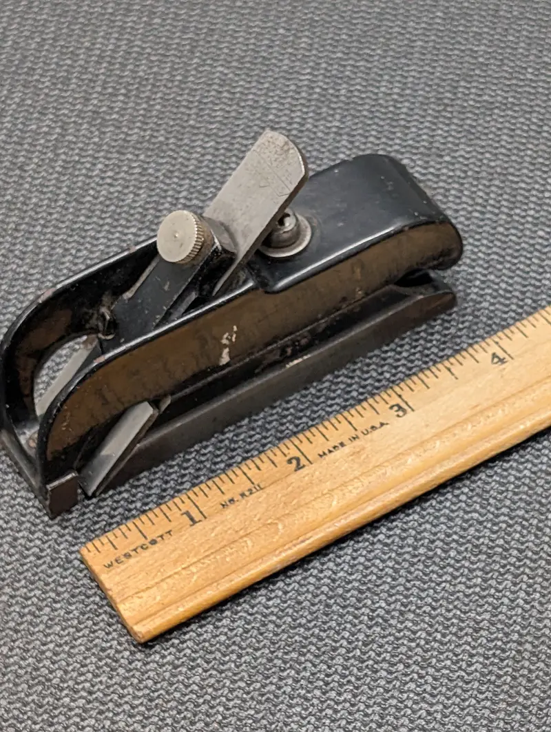 Millers Falls No. 4 Bullnose Rabbet Plane – Original Finish, F*S Marked 1