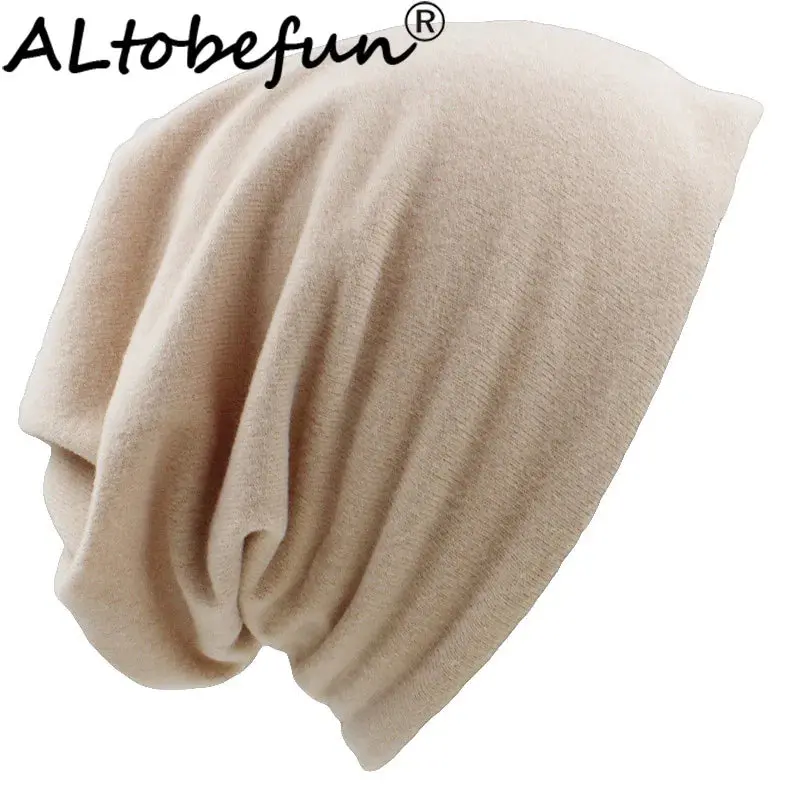Minimalist Solid-Color Knit Beanie – Dual-Use Autumn/Winter Skullcap For Women 1