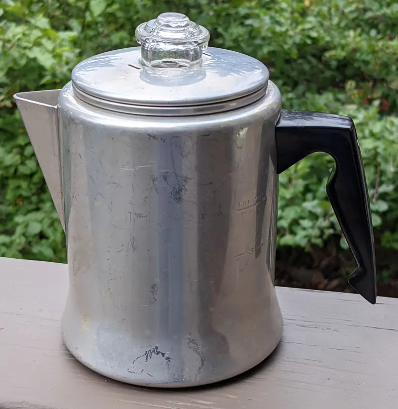 Mirro M-0805 Vintage 5-Cup Stovetop Percolator With Transparent Bubble Top 1