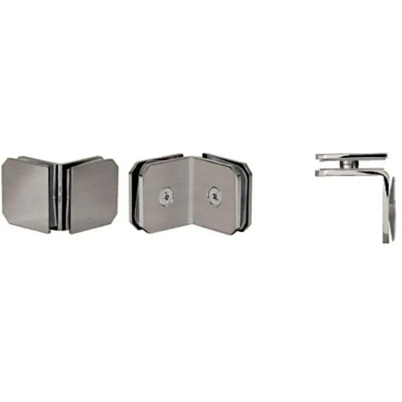 Monaco Series 90° Glass-To-Glass Corner Clamp 1
